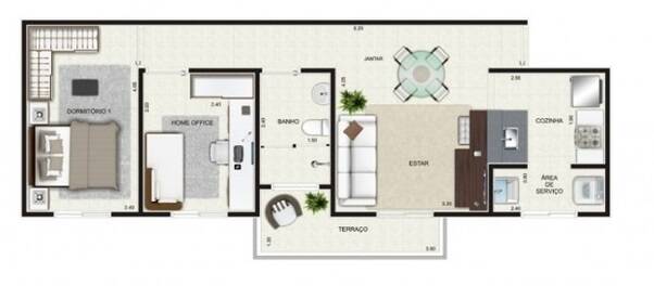 Apartamento, 2 quartos, 54 m² - Foto 22