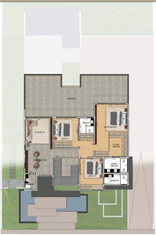 Casa de Condomínio, 5 quartos - Foto 5